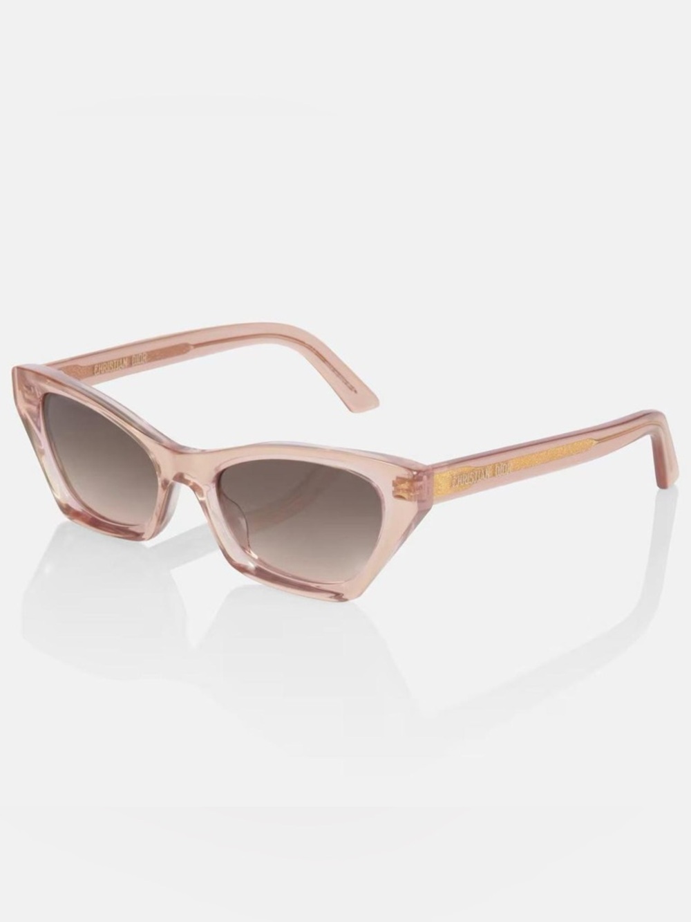 Dior pink acetate DiorMidnight B1I cat-eye sunglasses